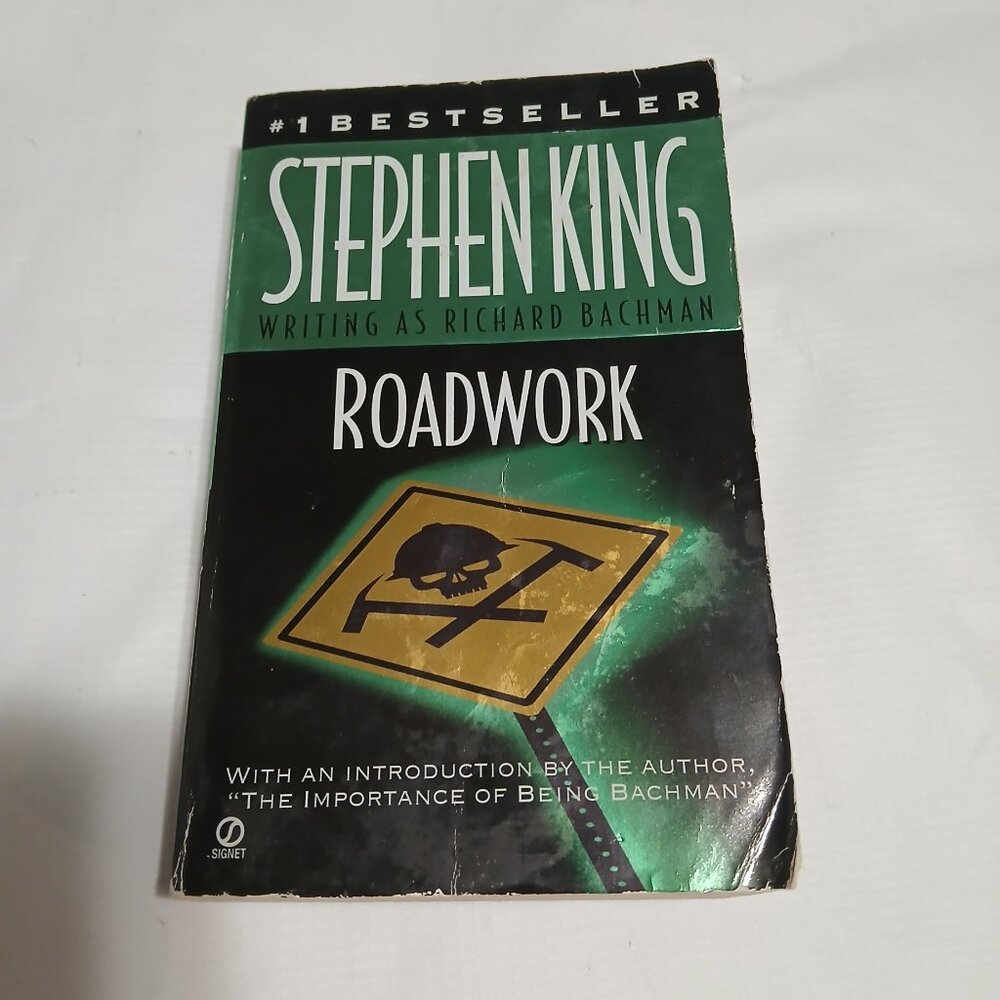 Stephen King Richard Bachman Roadwork 1999 Signet paperback